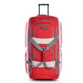 thumbnail image 2 of Olympia 26 Inch 8 Pocket U Shape Rolling Duffel Luggage Bag, Red, 2 of 4