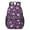 Princess and Unicorn, variant on Princess and Fairy Black Pattern 17" School Backpacks for Teens,Waterproof Oxford Fabric,S-Shape Padded Straps for School,Travel,Hiking,Camping