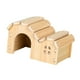 thumbnail image 2 of Casa de Madera para Hámster, Accesorios, Juguetes, Escondite, Hábitat para Hámsteres Pequeños Roedores, Chinchillas, Ratones, Petauros de Cabeza Corta, 2 of 9
