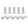 thumbnail image 1 of Unique Bargains 8#-32x5/8' Flat Head Machine Screws Phillips 304 Stainless Steel Bolts 50 Pack, 1 of 5
