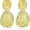 18K Gold Plated, variant on SNGIA 18K Gold Plated Textured Statement Dangle Earrings for Women, Boho Leaf Design
