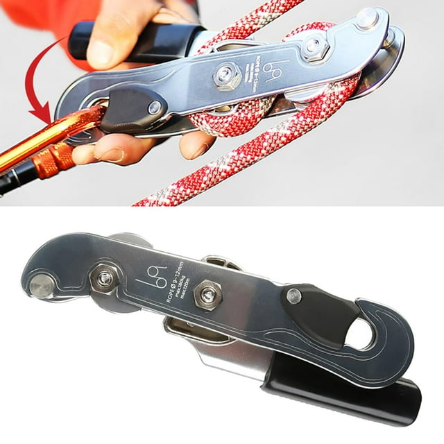 Climbing Descender Automatic Braking Stop Descent Gear Selflocking
