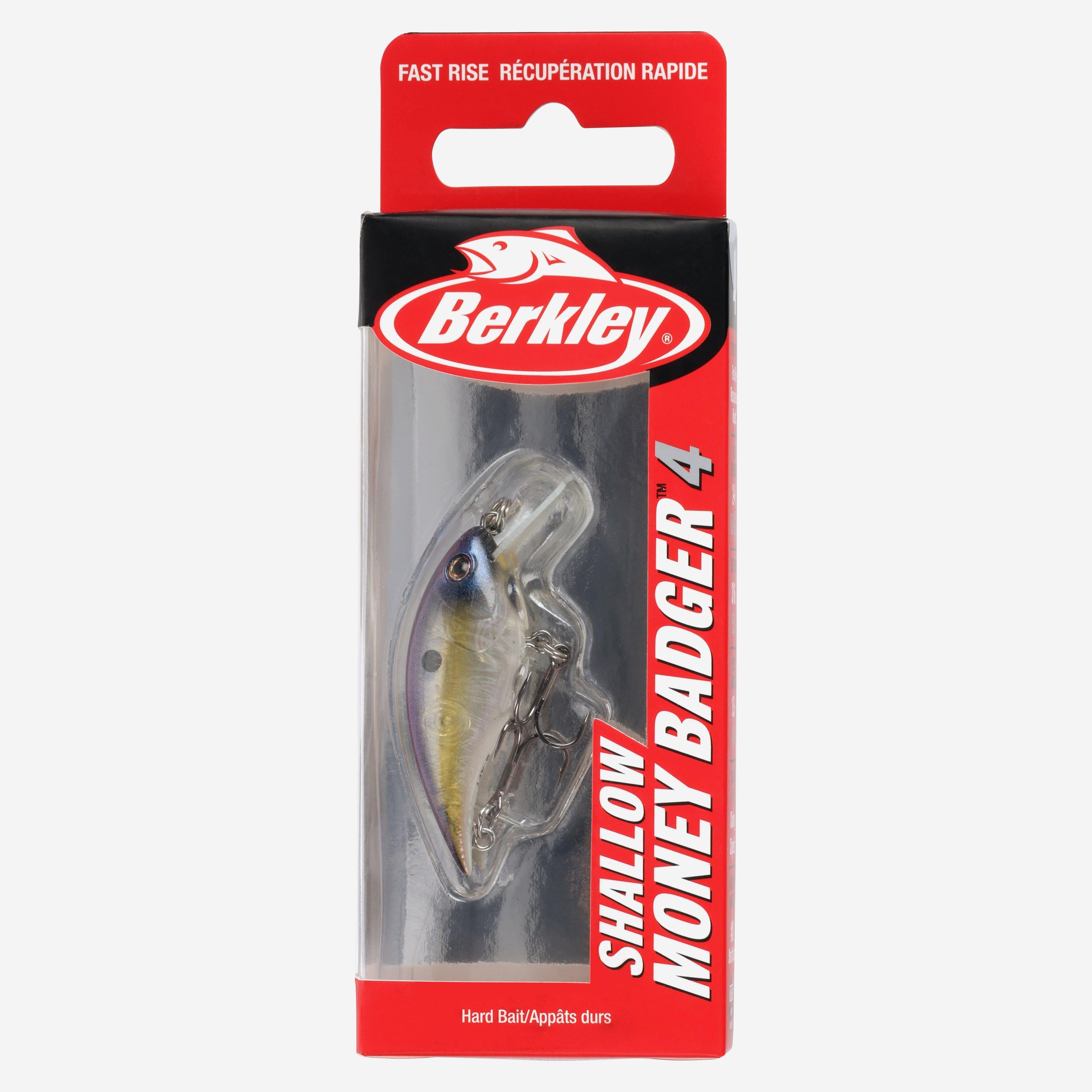 Berkley Shallow Money Badger Fishing Crankbait, 1.5 in, Hybrid Baitfish-Crayfish