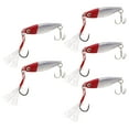 thumbnail image 3 of Jig Fishing Lures, Lifelike 15g Vib Fishing Lure  For Lake For Bank Red Head Silver Body, 3 of 8