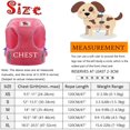 thumbnail image 4 of LAICAIW Dog Harness and Leash Set, No Pull Reflective Adjustable Pet Soft Mesh Chest Vest Harnesses Easy Control for Small Medium Dogs and Cats Outdoor Walking, 4 of 7