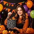thumbnail image 6 of Halloween Fabric Storage Basket Pumpkin Candy Holder Yellow A 1pc, 6 of 8
