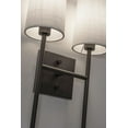 thumbnail image 4 of AFX  Rose LED Sconce 2-Light - Black, 4 of 4