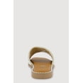 thumbnail image 3 of Women's Rhinestone Faux Pearl Cowrie Shell Slide Sandals, 3 of 3
