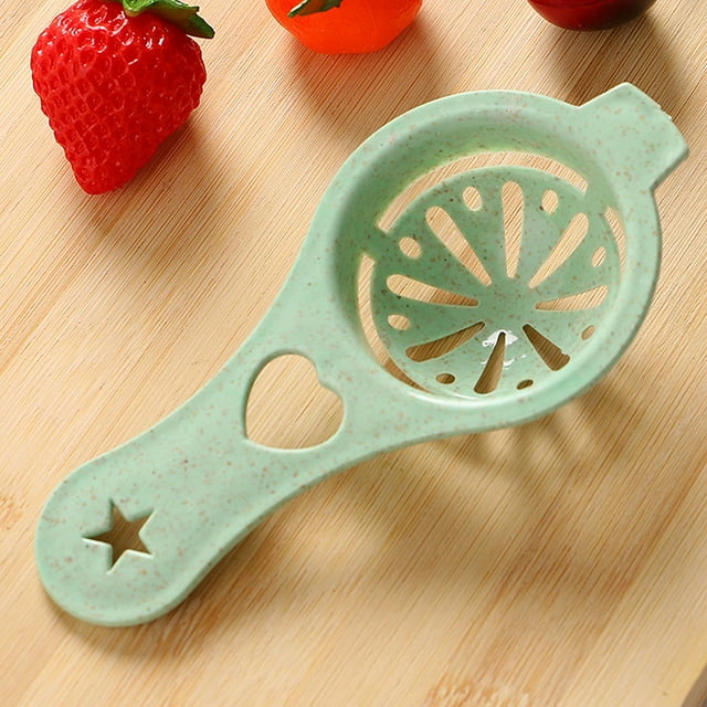 TIMIFIS Egg Separators Eggs Separator Sifting Kitchen Gadget Plastic Filter Sieve Divider Holder Kitchen Gadgets