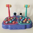 thumbnail image 4 of Juguete Whack-A-Mole para consola juegos interactiva educación temprana golpear al bebé entrenar el pensamiento juguete pequeño [caja color en inglés], 4 of 8