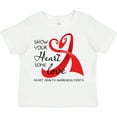 thumbnail image 3 of Inktastic Show Your Heart Some Love- Heart Health Awareness Month Boys or Girls Toddler T-Shirt, 3 of 5