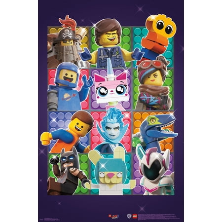Logo Wall Decor - LEGO Movie 2 - Grid