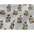 thumbnail image 4 of oneOone Viscose Jersey Fabric Leaves & Floral Block Print Fabric By Yard 60 Inch Wide, 4 of 5