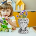 thumbnail image 5 of SHENGXINY Garden Decor Clearance Head Planter Face Flower Pot Decorative Girl Statue Planter Pot Indoor Outdoor Outdoor Decorations For Patio, 5 of 5
