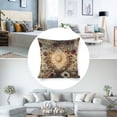 thumbnail image 3 of flowers, sun Linen toss pillowcase decoration pillowcase gifting preferred 18x18 inch cushion cover sofa pillowcase sofa bedroom living room car, 3 of 8