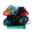 Equate Elastics, Ponytail Holder Hair Tie for Fine Hair,Girls,Assorted