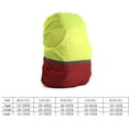 thumbnail image 5 of Multi Colors Backpack Rain Cover Reflective Waterproof Bag Outdoor camping bag cover Cover Outdoor Camping Travel Rainproof Dustproof Covers, 5 of 5