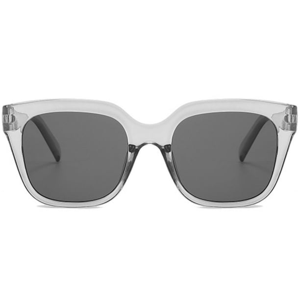 Ginsiom 2 Packs Trendy Square Sunglasses for Women Outdoor 