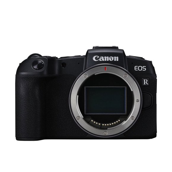 Canon EOS RP Mirrorless Digital Camera (Body Only, Intl Model) - Full-Frame, 26.2 MP CMOS Sensor, 4K Video, Dual Pixel AF, Wi-Fi & Bluetooth, Compatible with RF & EF/EF-S Lenses