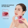 thumbnail image 3 of Soidarity Bandeja de hielo, masajeador facial, dispositivos de rodillos, dispositivo de masaje de compresa para salón de casa, herramientas de Tratamientos faciales Rosado, 3 of 6
