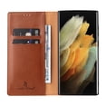thumbnail image 2 of Allytech Galaxy S23 Ultra Case Wallet, Folio Flip Stand Shockproof Protective Cards Slots Wallet Case Cover for Women Men for Samsung Galaxy S23 Ultra 5G 6.8" - Brown, 2 of 6