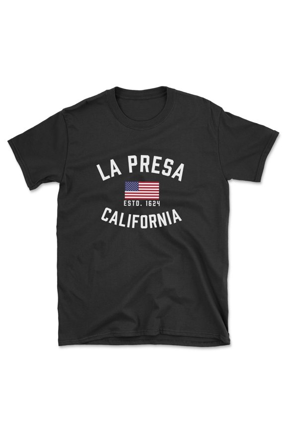 La Presa California Patriot Men's Cotton T-Shirt