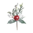 thumbnail image 2 of Linnome Red Berry Christmas Arrangement Sprigs, Artificial Berry Branches for Holiday Floral Displays and Festive Decor, 2 of 6