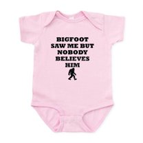 CafePress - Bigfoot Saw Me Body Suit - Baby Light Bodysuit, Size Newborn - 24 Months
