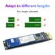 thumbnail image 4 of Adaptador M.2 NVME SSD Tarjeta de conversión PCIE M2 Key SSD Drive Riser para ordenador portátil, 4 of 5