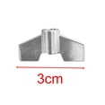 thumbnail image 2 of 5x Drum Cymbal Stand Wing Nuts Practice Cymbal Wing Nuts for Cymbal Stackers, 2 of 10