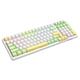thumbnail image 5 of Teclado mecánico para juegos Teclas PBT intercambiables en caliente Cable USB 2.4G V5.0 para PC Interruptor marrón perfke Teclas de teclado, 5 of 7