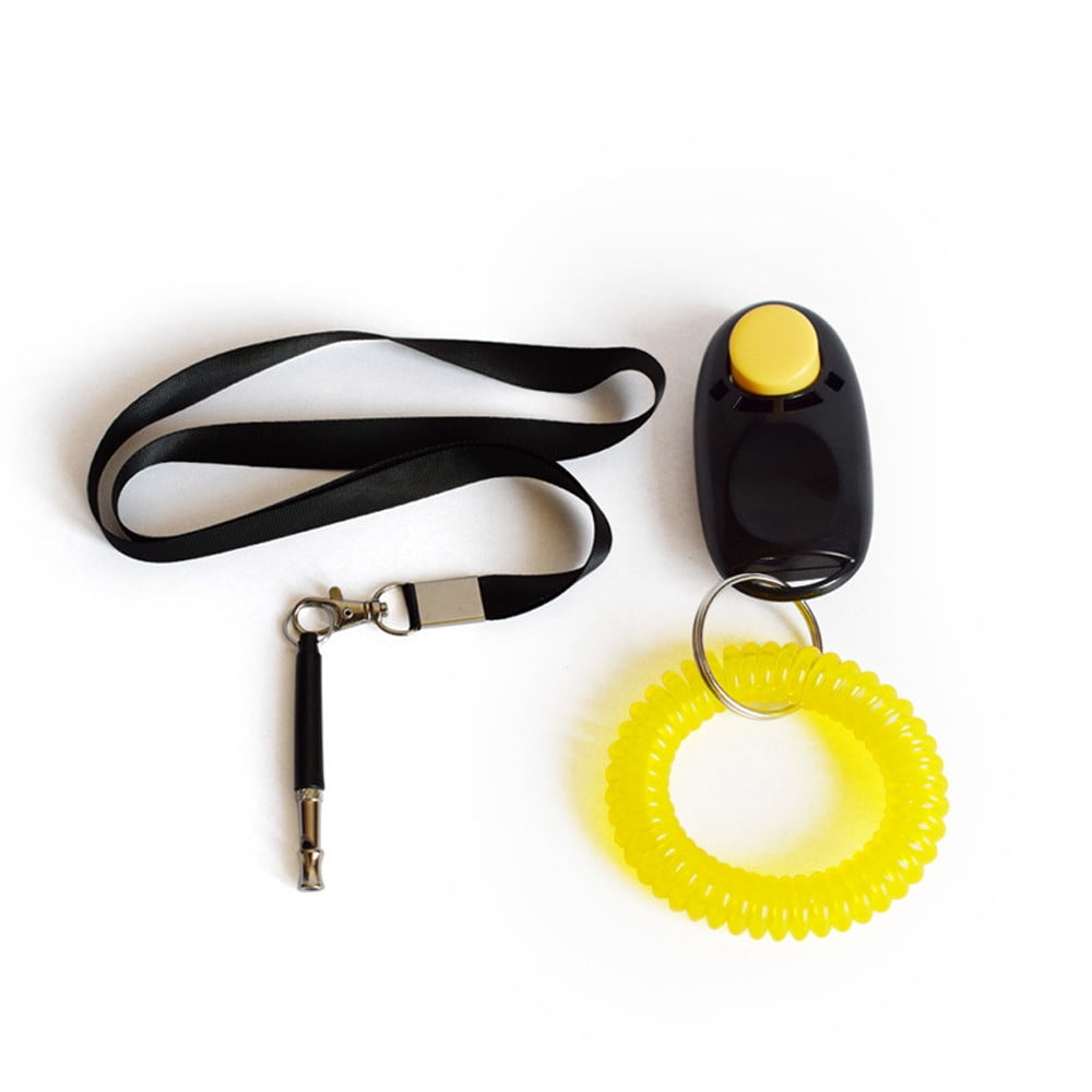 Promotional Pet Training Clicker-Whistle Key Chain