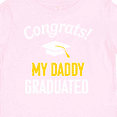 thumbnail image 4 of Inktastic Congrats My Daddy Graduated with Cap Boys or Girls Baby T-Shirt, 4 of 5