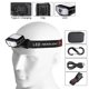 thumbnail image 2 of cámping Sensor Sombrero Clip Luz Faro COB LED Camping Pesca Faro (Negro) Hugtrwg Para estrenar, 2 of 9