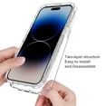 thumbnail image 2 of Allytechgroup Clear Case for iPhone 16 Pro Max [No Screen Protector], Slim Fit Anti Yellowing Shockproof and Anti-Scratch Protective for iPhone 16 Pro Max Women Girls, Blue, 2 of 5
