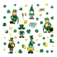 thumbnail image 3 of St Patricks Day Window Clings, Large Leprechaun Style Reusable Static Window Stickers for St Patricks Day Decorations, 3 of 7