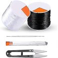 thumbnail image 1 of Elastic Beads Cord Stretchy Strings Round Clear Stretch String Kit For Diy Craft, 1 of 5