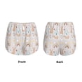 thumbnail image 5 of Lsque Animals In Tribe Printed Women's Running Shorts with Liner Pockets,Elastic Quick Dry Workout Athletic Gym Yoga Shorts,Womens High Waist Shorts-Large, 5 of 9