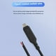 thumbnail image 4 of Cable Conector de Cargador de Fuente de AlimentacióN con Conector Macho y Hembra USB Tipo C, Cable de ReparacióN, Cable Tipo Soldadura, Cable de 2 NúCleos, 4 of 5