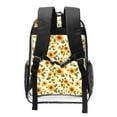 thumbnail image 2 of Rocae Classical Cute Sunflower for 16inch Clear Backpack Transparent School Backpack for Women Men, Capacity Clear Bag for College, Travel, 2 of 7