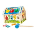 thumbnail image 3 of Lipstore Activity Cube Kids Kids Early Learning Color Perception Toy Wood Activity Center with mallet, 3 of 8