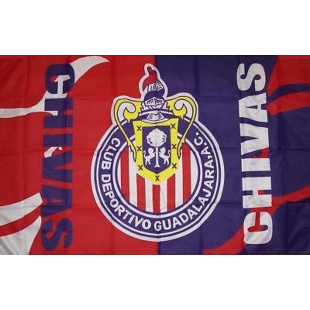 Chivas De Guadalajara Fc Flag 3 X 5 Soccer Club Banner Brand New In The Package Designed For Indoor Or Outdoor Use By Flag Specialties Walmart Com