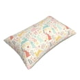 thumbnail image 2 of Fotbe Fall Rabbit Pillow Cases - Envelope Closure - Luxury, Extra Soft, Cooling Pillow Covers - Wrinkle, Fade, Stain Resistant-14"x20", 2 of 8