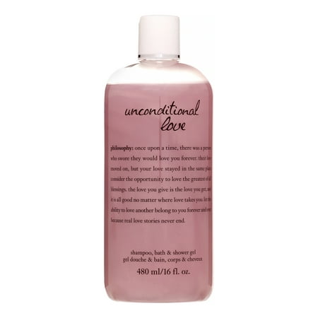 Philosophy Unconditional Love Perfumed Shampoo, Bath & Shower Gel, 16 Fl