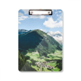 thumbnail image 1 of Mountain City Clouds Blue Sky Clipboard Folder Writing Pad Backing Plate A4, 1 of 4