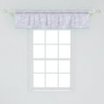 thumbnail image 2 of Ambesonne Glitch Window Valance, Grunge Look Abstract Shapes, 54" X 12", Ceil Blue Purple, 2 of 3