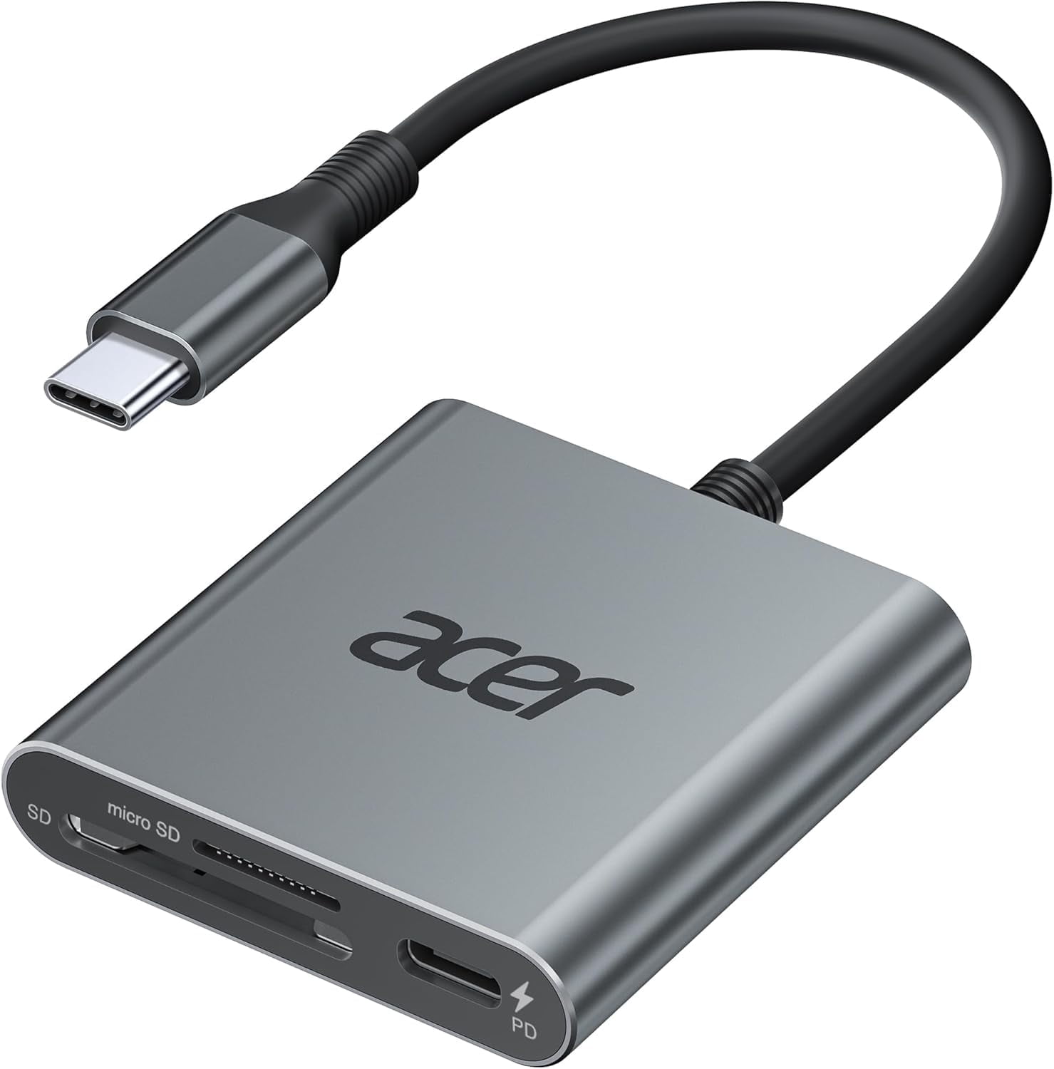 Mermori Card Card Reader Acer SD 4.0 UHS-II Micro SD USB-C w/ 100W PD Port - Walmart.ca
