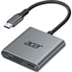 thumbnail image 1 of Lector de tarjetas Acer SD 4.0 UHS-II Micro SD USB-C con puerto PD de 100 W, 1 of 8