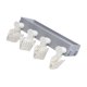thumbnail image 4 of IFANLANDOR Ropa Para Montado En Pared Con Clips Ajustables Y Antideslizante, 4 of 8