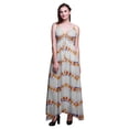 thumbnail image 1 of Bimba Robe de Plage d'Été Dos Nu Imprimée Teinture sur Nœuds pour Femmes - Grande, 1 of 1